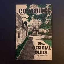 Cowbridge Rural District - Vintage Official Guide Book (PB) w/ Map - 9p