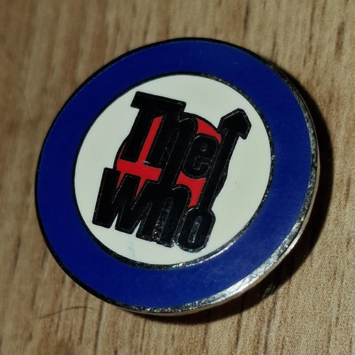 The who rock - round, enamel