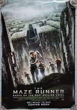 3 LARGE GLOSSY CINEMA FILM POSTERS MAZE RUNNER & NIGHT AT THE MUSEUM  40" BY 27"