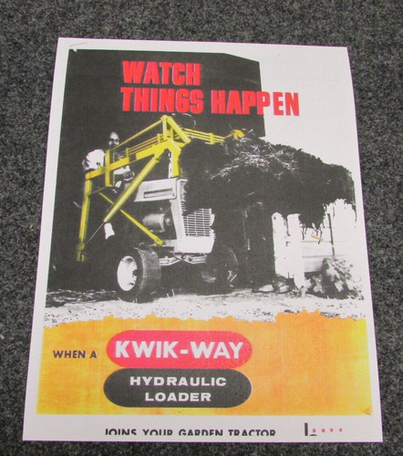 Vintage kwik way loader spec - kwik-way,