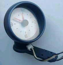 Smart car blue - car, clock