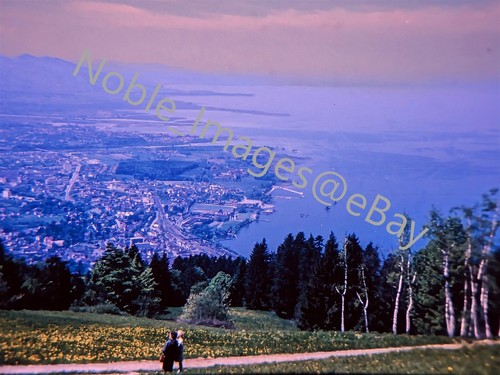 1964 bregenz aerial view - bregenz,