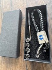 Volvo Luxury leather keyring