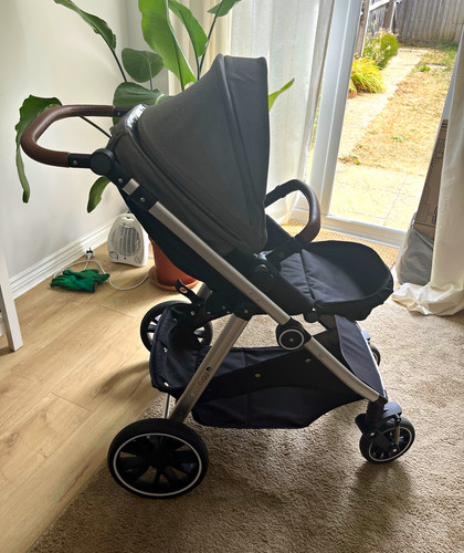 Grey black cuggl pushchair - grey,