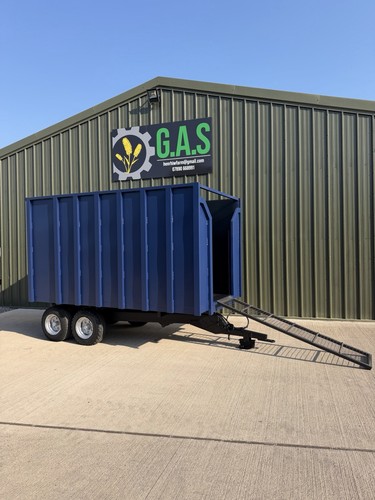 Ton muck trailer manure - ton,