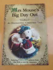Original Mrs Mouse's Big Day Out - 9 Character Knitting Patterns from Cilla Webb