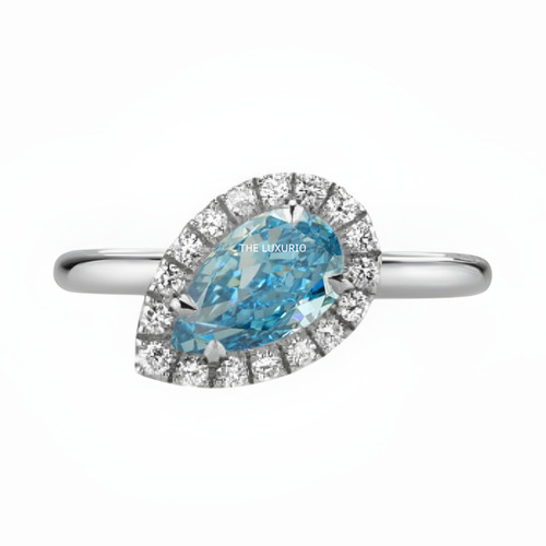 Diamond ring fancy intense - diamond,