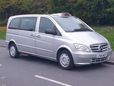 2014 (64) MERCEDES BENZ VITO 113 2.1 CDI M8 BLACK CAB M1 HACKNEY SPEC TAXI