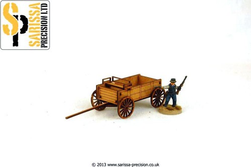 Black powder wagon - black,