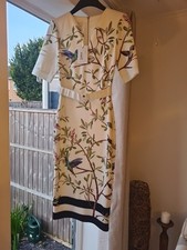 Ted Baker Cream Bird Pattern