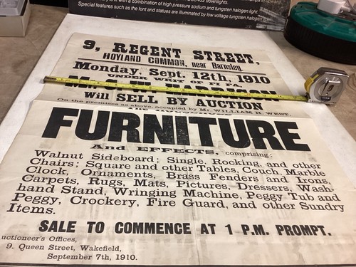 Original 1910 auction - original, 9