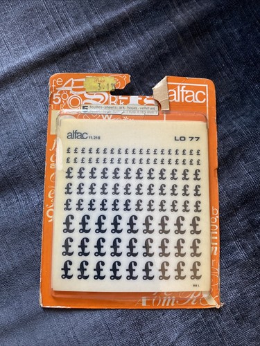 Alfac decadry transfers - 77,