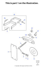 Land Rover Genuine Plate Spare
