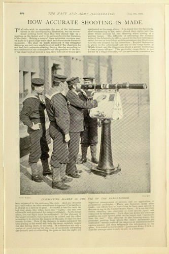1898 print instructing seamen - print,
