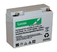 Lucas 12V 20AH VRLA AGM 18
