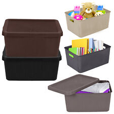 Set of 3 - 14L Plastic Storage