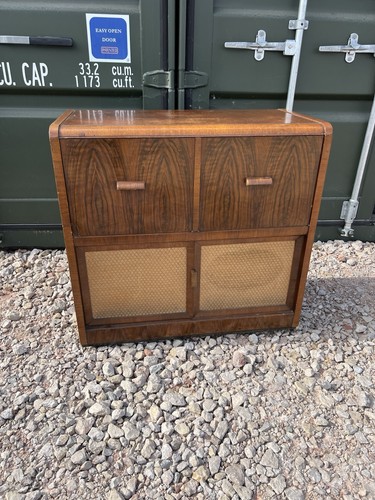 Vintage hmv radiogram project - radiogram,