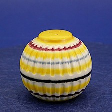 Rare Vintage/Retro Hornsea Rainbow Globe Pepper Pot/Shaker - 7.5cm/3" Diameter