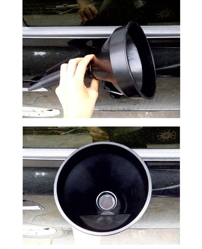 Oil funnel with - oil,