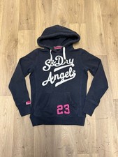 Superdry girls navy hoodie - superdry,