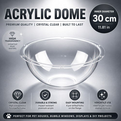 30cm acrylic dome bubble - dome,