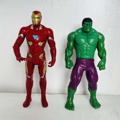 Hulk and ironman action figure - hulk,