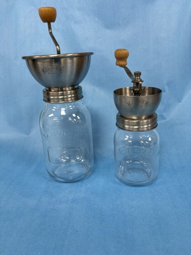 Kilner coffee grinder and - coffee,