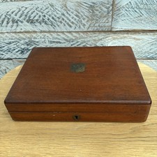 Empty Wooden Cutlery Box With