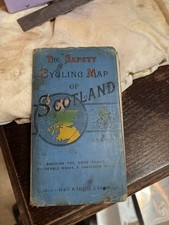 Safety Cycling Map of Scotland" published by Gall & Inglis.
