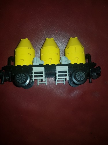 Lego 12v 7730 wagon - 7730, wagon/yellow