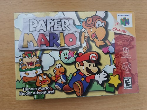 Paper mario n64 nintendo - mario,