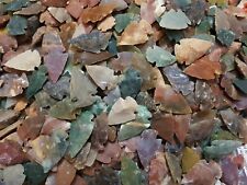 Flint Stone Handcrafted Arrow Head Native Natural Agate Stone lot of 200 Spears