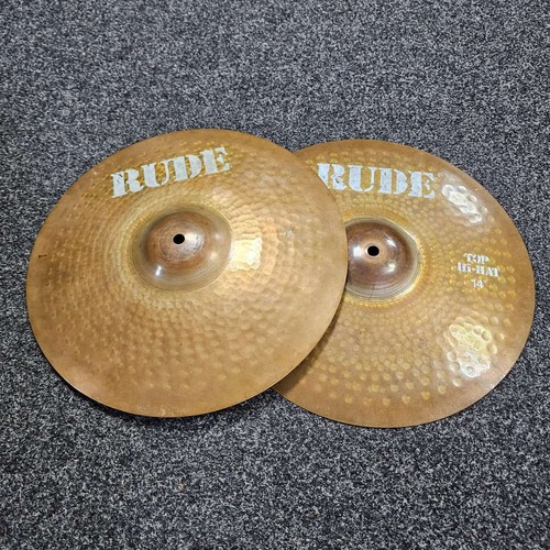 Hat cymbals paiste rude - 14",