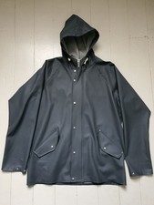 Norse Projects X Elka Rain Coat Waterproof Jacket - Large - Grey 