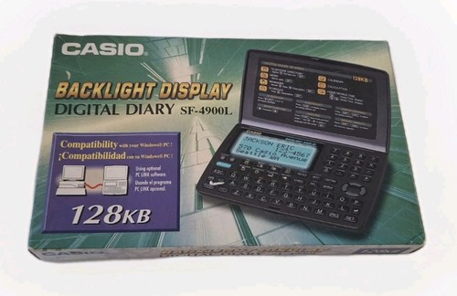 Vintage casio digital - digital, diary