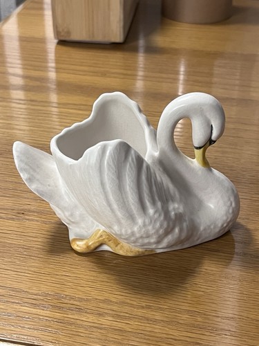 Vintage sylvac ceramic swan - vintage,