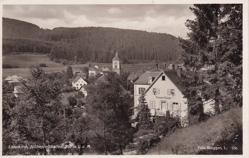 Postcard lenzkirch pension - postcard, /