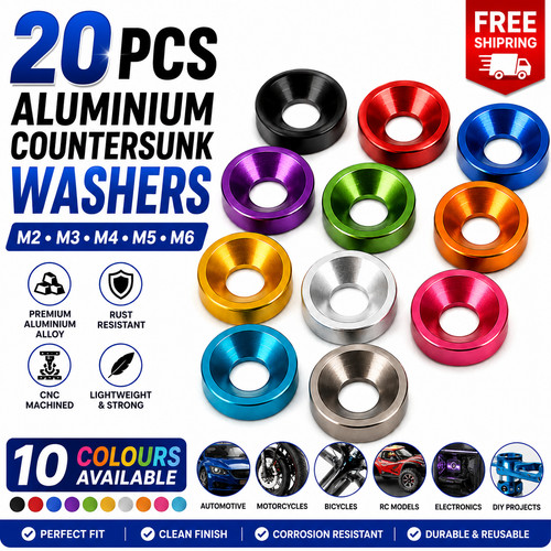 20pcs aluminium anodised - aluminium,