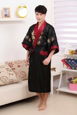 Men's Embroidered Dragon