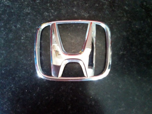 Honda car badge used silver - honda,