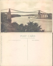 Menai Bridge over water