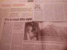 RICHARD HOLMES newspaper articles reviews clippings military history war