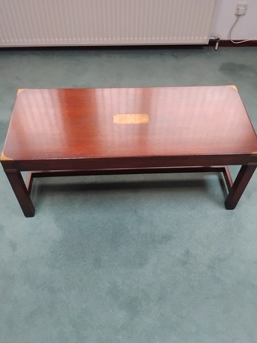 Antique mahogany and brass - antique,