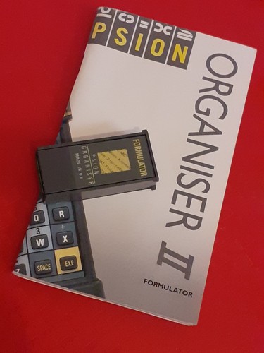Psion organiser formulator - organiser, ii