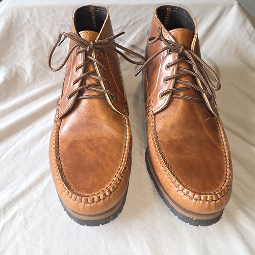 Brown leather telos chukka - brown,