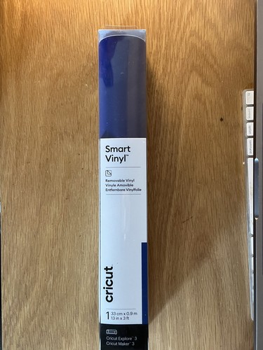 Cricut blue smart vinyl sheet - blue,