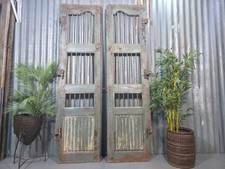 Pair Vintage Rustic Indian