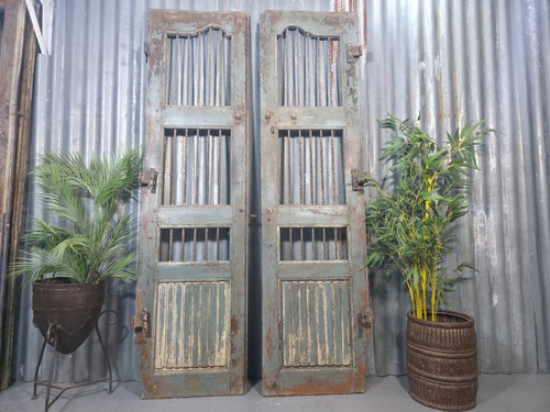 Pair vintage rustic indian - vintage,