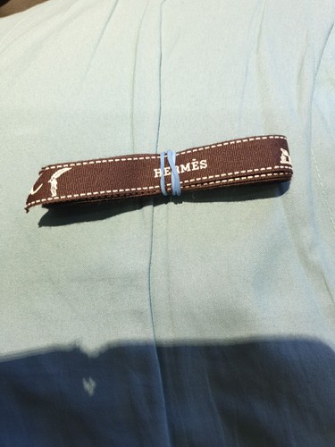 Hermes ribbon for silk - silk, box