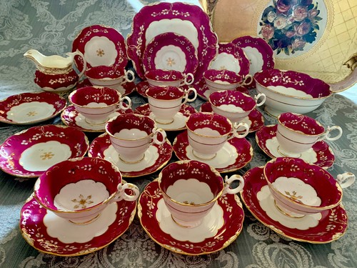 Antique coalport tea - antique,